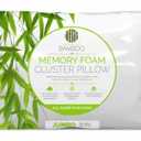 Essence of Bamboo Adjustable Memory Foam Cluster Pillow