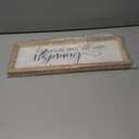 comurdyo And So Together They Built a Life They Loved Wall Sign Decor 16"6" Above Bed Master Bedroom Wood Framed Hanging Wall Art (Black)