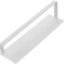 Magnetic Roll Paper Towel Holder Adhesive Kitchen Towel Rack for Bathroom Easy Install Wall-Mounted Organizer Sturdy Hanger, 2 Pack