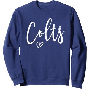 Colts High School Colts Sports Team Women's Colts Sweatshirt, Medium
