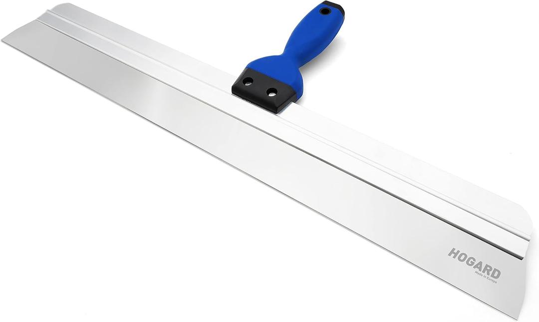 HOGARD Pro Taping Knife 24", Stainless Steel Drywall Skimming Blade, Spackle Tool for Drywall, Paint Scraper, Putty Knife, Essential Taping Tools, Esptulas Para Drywall