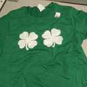 Shamrock Boobs 4 Leaf Clover Saint St. Patrick's Paddys Day T-Shirt, Small, Kelly Green