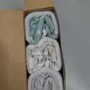 KeaBabies 3-Pack Swaddles for Newborns, Girls, Boys with Hats - Organic Soft Baby Sleep Sacks, Breathable Baby Swaddle 3-6 Months Beanies Set, Premie Infant Sleep Sack 0-3 Months (Prairie)