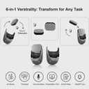 2026 Upgraded AI Voice Smart Mouse - Wireless Speech to Text Mouse with Real-Time Translation, Rechargeable Silent Optical Mouse for Laptop PC, Compatible with Windows & Mac OS (Black)