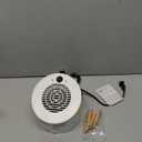 Gaiatop Portable Space Heater for Indoor Use, 1000W/600W Small Electric Desk Heater for Bedroom or Office, 2s PTC Ceramic Heating, Overheat & Tip-Over Protection, Cute Gifts for Women Men, White