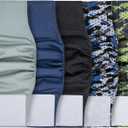 Pet Soft Dog Diapers Male, 5 Pack Male Dog Belly Bands, High Absorbing Washable Males Dog Wraps for Doggie Puppy(Camo, M)