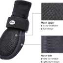 Dog Shoes for Medium to Large Dogs, Breathable Boots for Summer Hot Pavement, Non-Slip Paw Protectors for Outdoor & Hardwood Floors, M