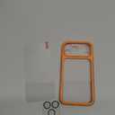 TAURI for iPhone 17 Pro Max Case, Full Camera Protection with Screen Protector, Anti-Yellowing Military-Grade Protection Shockproof Slim Phone Case for iPhone 17 ProMax, Orange