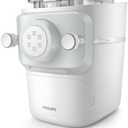 Philips 7000 Series Pasta Maker - ProExtrude Technology, Versatile Mixing Ability, 8 Shaping Discs, Perfect Dough, Easy Clean, Up to 8 Portions, White (HR2660/03)