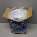 JOYIN Christmas Inflatables Santa Outdoor Decorations, Christmas Blow Ups Santa Riding on Shark for Yard with Build-in LEDs for Xmas Party Decor Yard Outside Garden Holiday Decoration