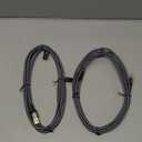 AINOPE USB to USB Cable, USB 3.0 A to A Male to Male Cable [Never Rupture] Double End Type A Cord Compatible with Hard Drive Enclosures, KVM, DVD Player, TV, Laptop Cooler,10Ft/Grey, 2 Pack