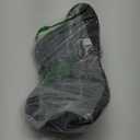 Benazcap Lumbar Support Pillow for Car, Lower Back Support Pillow for Sciatica & Back Pain Relief, 2 in 1 Memory Foam Seat Cushion for Office Chair, Car Seat - Black