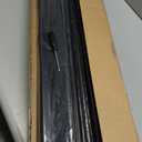 MAYOLIAH 3-Panel Black Room Divider 6ft Tall Folding Privacy Screen w/Flat Base Portable Office Partition Indoor Wall Separator 101" W X 72" H