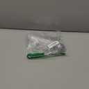 Sanwuta Fake Microphone Prop Sparkly Bling Rhinestones Plastic Play Microphone Pretend Glitter Bedazzled Mic for Cosplay Party Costume(AB Color)