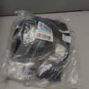 Vintage Western Cowboy Hat for Men Women - Wide Brim Cowgirl Fedora Hats with Braided Rope Band M (Black D3)