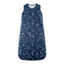 Mosebears Unisex Rayon Made from Bamboo Sleep Sack with 2-Way Zipper,2.5 Tog Baby Winter Sleep Sack(Navy Blue,18-36 Months)