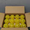 OZO Pickleball - Set of 36 Indoor Balls, 26 Holes, Injection Mould