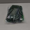 Askdeer Men's T-Shirts Cotton Mock Turtleneck Long Sleeve Shirts Lightweight Thermal Pullover Sweaters Dark Green Size Large