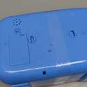 Boley Blue Microwave Playset - 11 Pc Light & Sound Pretend Play Kitchen Toys Set with Play Food for Kids Ages 3+