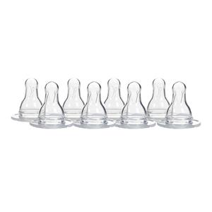6 x Dr. Brown's 8 Pack Natural Flow Level 3 Standard Nipple