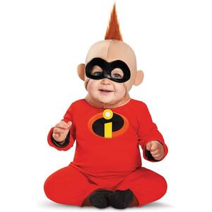 Disguise Baby Boys' Baby Jack Deluxe Infant Costume ((12-18 mths), Red/Black)