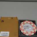 Handicrafts Home Photo Picture Frame - 4" x 4", Round Handmade Gift Photo Frames - Red & White