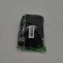 SPORLIKE Women Ruffle High Waist Swimsuit Two Pieces Push Up Tropical Print Bikini (Small, Black)