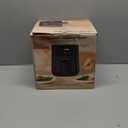 CHEFMAN 2 Qt Mini Air Fryer  Digital Space-Saving Compact Air Fryer with Nonstick and Dishwasher Safe Basket, Quick & Easy Meals in Minutes, Features Digital Timer and Shake Reminder  Black