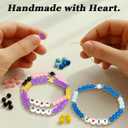 2 x AICase for Demon Merch Hunters Inspired Rumi Zoey Mira Bracelets Set, Huntrix Stuff Merchandise Costume Outfits Accessories Jewelry Birthday Party Favors Halloween Christmas Valentines Day Gifts