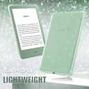 CoBak Clear Case for 6" Kindle 2024 and 2022 (11 Generation) - Ultra-Slim Soft TPU Transparent Cover, Lightweight & Durable Protection, Geometric Prism