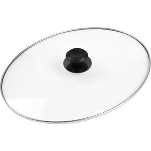 Oval Glass Lid 7 Quart Replacement, Fits For Crock Pot 7qt Slow Cooker SCV700SS and for Hamilton Beach Slow Cooker SCV700, 33474G, SCV700-KC, SCV700SS, Replacement Oval 7 Quart Lids