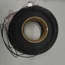Bamboo PLA Matte Refill Filament 1.75mm 1 KG (2.2lbs) with RFID for Bambu Lab A1/X1/P1 Series 3D Printers,Easy to Print, 3D Printing Filament,No Spool, +/- 0.03mm (Charcoal Black 11101)