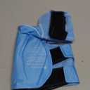 REVIX Ankle Ice Pack Wrap for Foot Pain Relief and Feet Injuries, Reusable Gel Ice Cold Packs for Achilles Tendonitis, Plantar Fasciitis, Sprained Ankles and Heels Blue