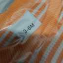 Noubeau Newborn Baby Boy Thanksgiving Bubble Romper Christmas Stripe Truck Bodysuit Pullover Playsuit Holiday Clothes (Orange)