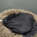 Bedsure Calming Cat Beds Donut Round Washable Kitten Bed 24x24Inches