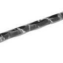 Amerock | Cabinet Pull |Marble Black/Polished Nickel | 10-1/16 inch (256 mm) Center-to-Center | London | 1 Pack | Drawer Pull | Drawer Handle | Cabinet Hardware