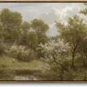 ARPEOTCY Rustic Large Landscape Wall Art,Nature Orchard Picture 20×40 in