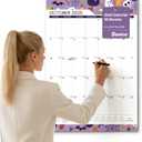 SUNEE 2026-2027 Wall Calendar Large 22.75"x15.5", 18 Month Calendar (Ends March 2028), Vertical Extra Large, Seasons Color