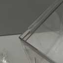 MDesign Plastic Stackable Bathroom Storage with Pull Out Bin Organizer Drawer for Cabinet, Vanity, Shelf, Cupboard, Cabinet, or Closet Organization - Lumiere Collection - Clear (8 x 12 x 6 (Pack of 1))