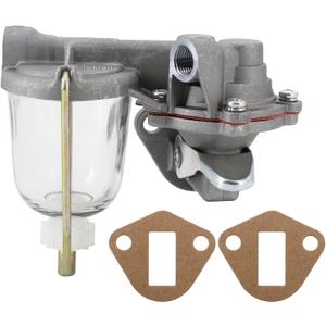 Fuel Lift Pump 3637288M91 for Massey Ferguson Tractor 35, 50, 50 (Perkins Diesel), 135, 135 (AD3-152), 150, 150 (AD3-152), 205, 230, 235 (All with Engine s/n Ending in "D"), 2135