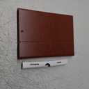 OPAKIT Leather Keyboard Case for iPad 9th/ 8th/ 7th Generation 10.2 inch, iPad Pro 10.5-inch Air 3rd Case with Pencil Holder, 7 Color Backlight BT Keyboard (2021/ 2020/ 2019/ 2017), Brown