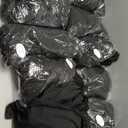 Tina's 10 Pack 32x43 Inch Highboy Spandex Cocktail Table Covers Black, Fitted Stretch Cocktail Tablecloth for Round Tables (10PC 32X43 Black)