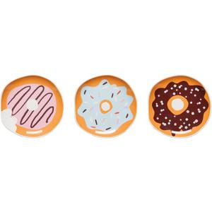 Jubilee Doughnuts Dishes Set of 2 (DIA5in, Donuts)