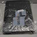 Pieviev Cat Litter Mat Double Layer Waterproof Urine Proof Trapping Mat 1 Pack (Black, 24x15 Inch (Pack of 1))