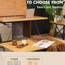 30"x25" Butcher Block Countertop, DIY Bamboo Countertop, 1.2'' Thick Waterproof Table Top, Used as Cutting Board, Office Desk Tops, Living and Dining Room Tables, Laundry Counters, Kitchen Countertop