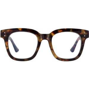 Madison Avenue Women Blue Light Glasses,Oversize Blue Light Blocker for Women, Anti Eyestrain & UV Protection Computer Eyeglasses Hanna (Tortoiseshell)