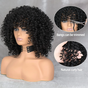 Curly Wig Black