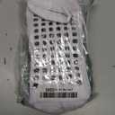 Lux Dual Grip Socks - Soccer Grip Socks for Men and Women. GripArray Performance & Comfort (Large, White)