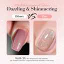 2 x AZUREBEAUTY Glitter Pink Nail Dip Powder Colors 28g/1oz Dipping Powder 2X Shining French Art Starter Manicure Beginner DIY Salon Home Gift Long Lasting Dip Nail Powder