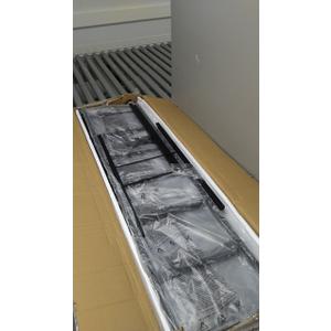 OLIXIS Dresser for Bedroom, 9 Storage Drawers, Wide Fabric Closet Chests Organizer Tower Furniture, TV Stand with Wooden Top Metal Frame for Clothes, Living Room, Hallway, Entryway, Black